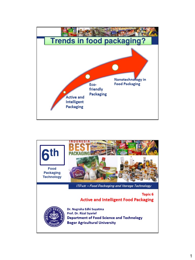 06 Active and Intelligent Packaging NES 18feb2017 | PDF | Antimicrobial ...