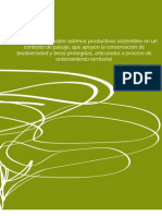 Líneas de gestión sobre sistemas productivos sostenibles en un contexto de paisaje.