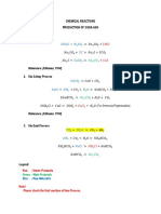 Chemical Reactions (Soda Ash Production)