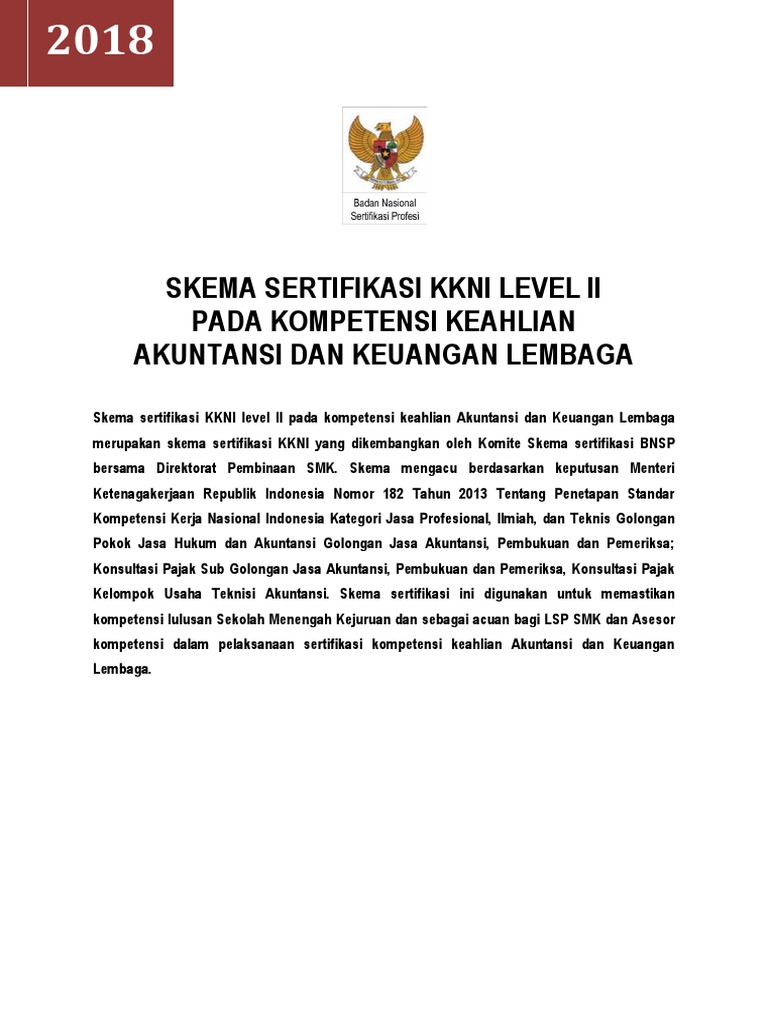 Kkni Ii Akuntansi Dan Keuangan Lembaga