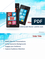 Social Media Windows Phone Template 00011