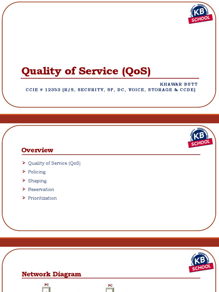 Understanding Quality of Service (QoS) | PDF | Quality Of Service ...