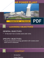 Nuclear Power Plant: Presented by - Jai Prakash Dansena