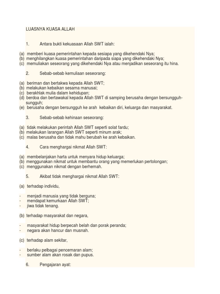 Luasnya Kuasa Allah Pdf