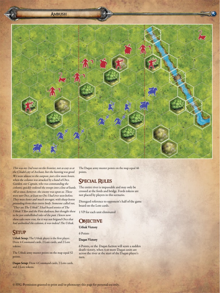 Ambush Ambush Special Rules Special Rules PDF