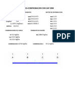 Análisis de viga con SAP 2000 usando cross-comprobación