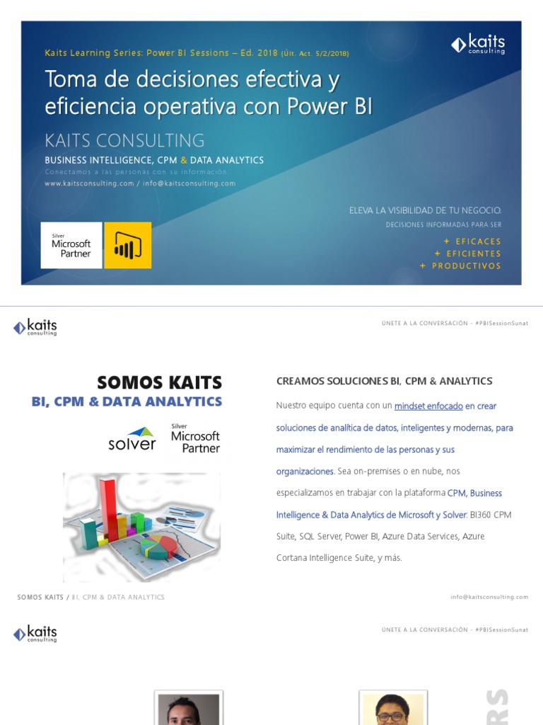 Soluciones de BI y Power BI para Empresas | PDF | Computación en la ...