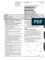 Owner'S Manual: Gantry & Jib Cranes