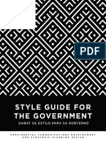Style Guide, PCDSPO PDF