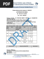 Proiect Autoriz -Stratum Energy