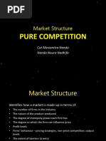 Microeconomic Pure Competition Market