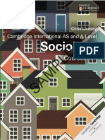 Cambridge International As and A Level Sociology Coursebook Web 1 PDF