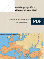 El Escenario Geográfico Medieval Hasta El Año 1000: Material de Uso Interno de La Cátedra