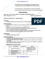 EI2251 II-i Unit 1 Notes PDF