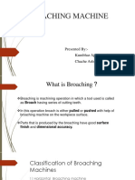 Broaching 