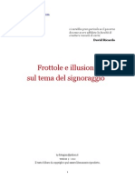 Frottole e illusioni sul tema del signoraggio