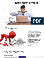 Proses Pelaksanaan Audit Internal