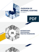 Overview of Internal Auditing: by Group 1