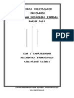 Berkas Persyaratan Pencairan (Program Indonesia Pintar) TAHUN 2016