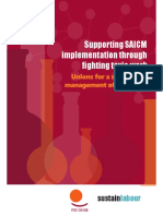 Supporting SAICM Implementation Through Fighting Toxic Work: Unions of A Sustainable Management of Chemicals. (Sustainlabour, 2015)