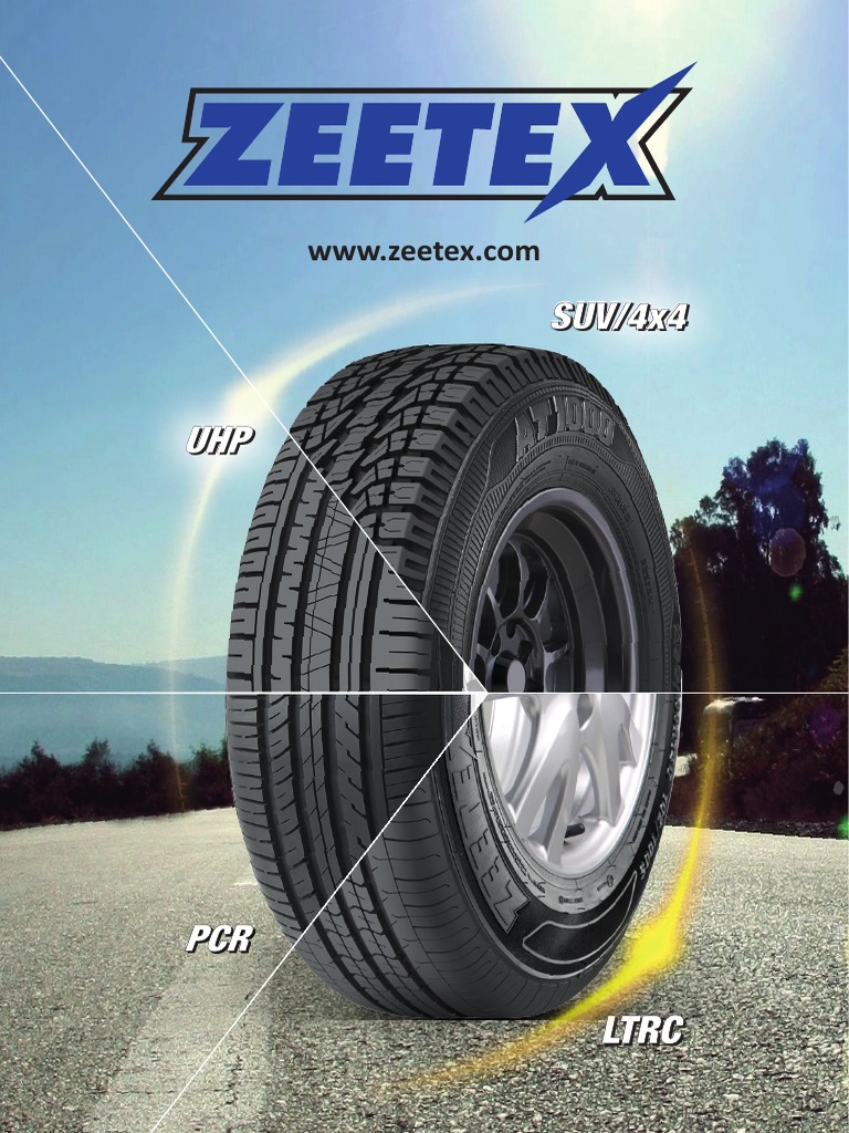 Zeetex Pcr Us Ind Ch Pdf Tire Automotive Industry