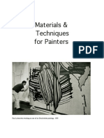 Materials & Techniques for Painters