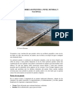 Historia Sobre Los Puentes A Nivel Mundial y Nacional Bolivia