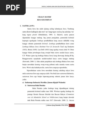 Materi Geguritan 4