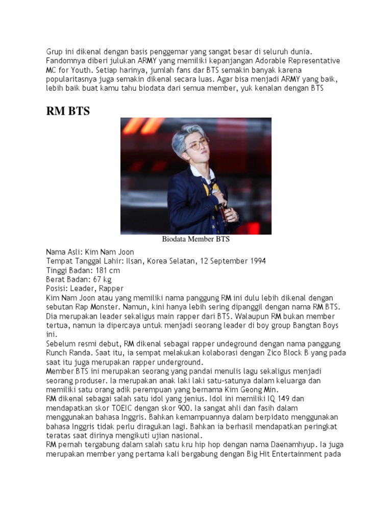 Mengenal Bts Pdf