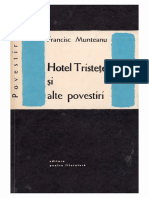 Francisc Munteanu - Hotel Tristete Si Alte Povestiri