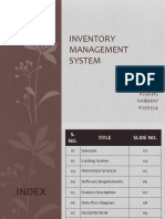 INVENTORY MANAGEMENT SYSTEM