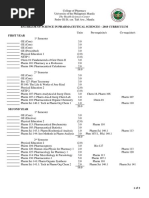 UP Intarmed Program Curriculum Overview | PDF | Human Body | Medicine