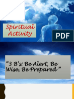 Spiritual Activity