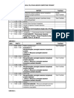 Jadwal Pelatihan Asesor Kompetensi Perawat