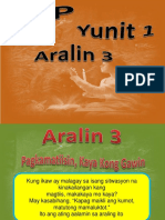 ESP Q1 Aralin 3 Pagkamatiisin,Kaya Kong Gawin