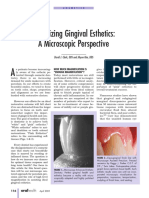 Optimizing Gingival Esthetics