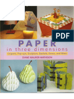 Diane Maurer-Mathison - Paper in Three Dimensions