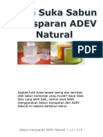 Saya Suka Sabun Transparan ADEV Natural by Firmahn