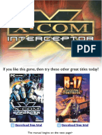 X-COM Interceptor - Manual