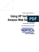 HP Vertica 6.1.x Vertica AWS