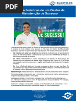 Artigo - 5 Características de Um Gestor de Manutenção de Sucesso