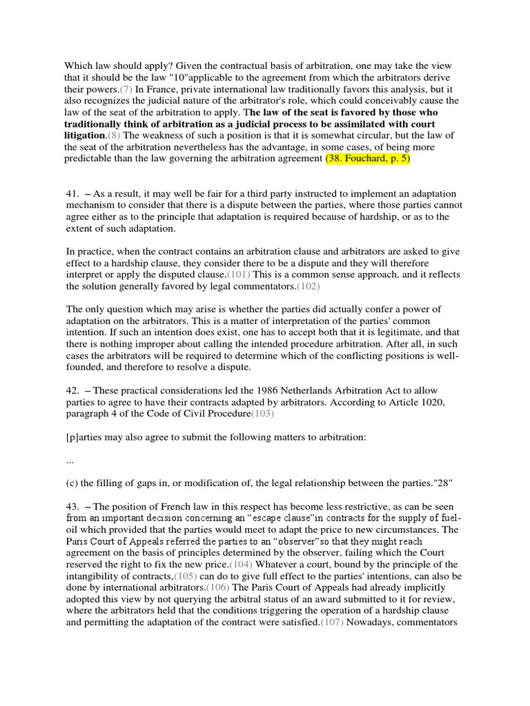 Jurisdiction Vs Power PDF Arbitration Arbitral Tribunal