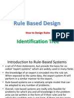 Rule Based Design: Identification Tree