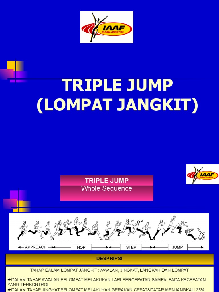 Tahapan Teknik Lompat Jangkit | PDF