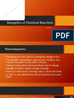 Energetics of Chemical Reactions