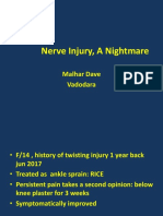 Nerve Injury, A Nightmare