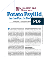 Potato Psyllid: A New Problem and Old Questions