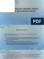 Primary Survey Dan Secondary Survey
