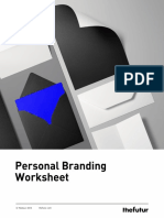Personal Branding Worksheet
