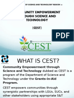 Community Empowerment Through Science and Technology: (CEST)